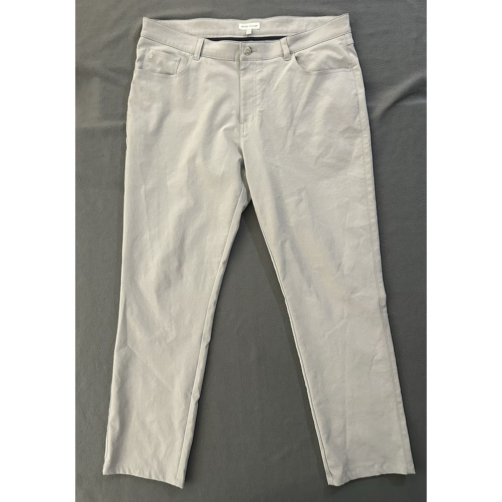 Peter Millar Pants Men 38 EB66 Performance Golf 5 Pocket Classic Fit Chino 38x32